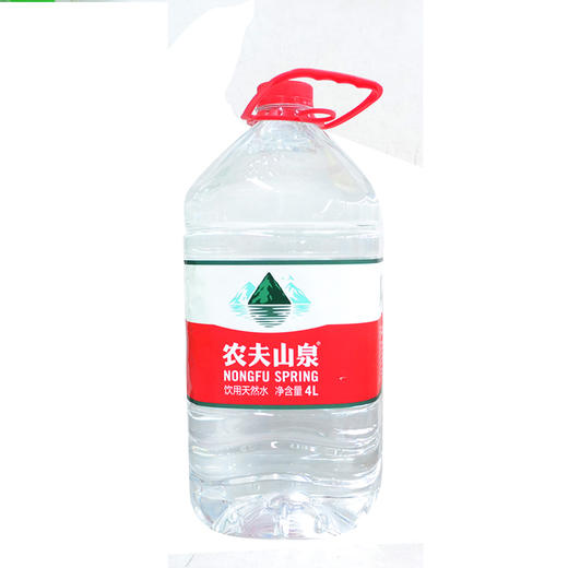 农夫山泉饮用天然水4L 商品图0