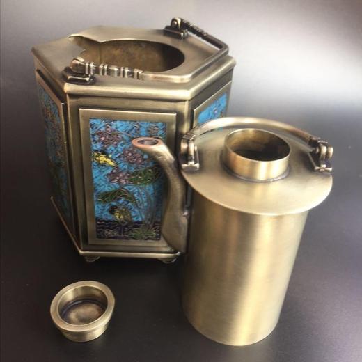 景泰蓝珐琅温酒壶 商品图3