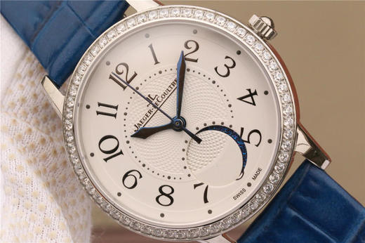 （大月相）NOOB积家约会系列3578420全新情侣版火爆上市，搭载自主cal.898A进口机械自动上链机芯（不加夹板），具昼夜显示功能 男装直径40mm，女装34mm 商品图4