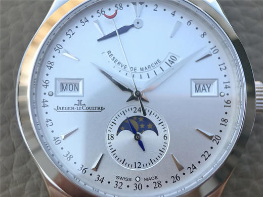 N积家大师系列Q151842A超级复刻机械腕表。 汇集动力 星期 月份 月相 功能同正品一致 超薄表径41×11mm 商品图7