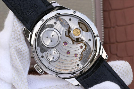 YL万国lWC葡萄牙系列lW546301绿面陀飞轮 43mm 98900型机芯腕表 yl为了追求1：1完美复刻 ，男士腕表，皮表带，透底 商品图9