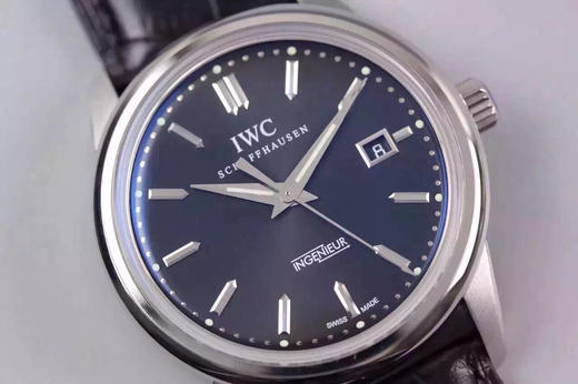 MKS万国复刻工程师系列IW323310。黑面/白面/蓝面/咖色面 ，定制原装cal：80111机芯！精钢外壳，牛皮表带，透底，男士，乱真 商品图14