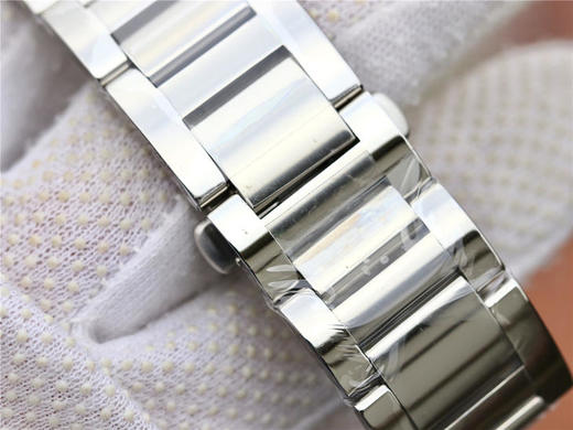 CR卡地亚蓝气球系列大号间金42mm男士腕表，自动机械机芯，精钢表带，密底。 商品图4