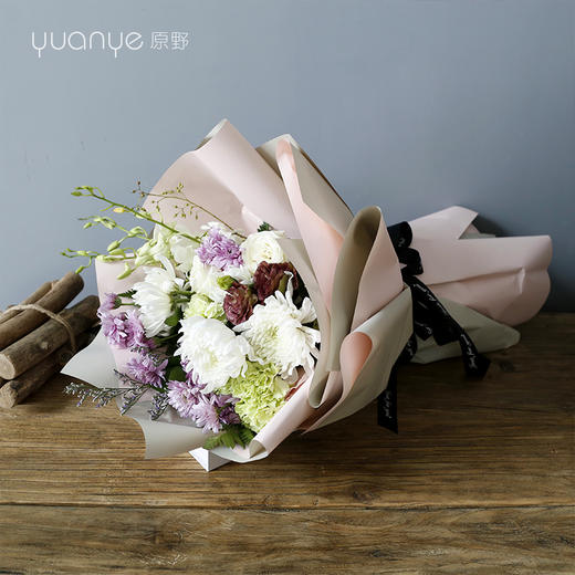 清明节扫墓上坟祭祀鲜花菊花 商品图0