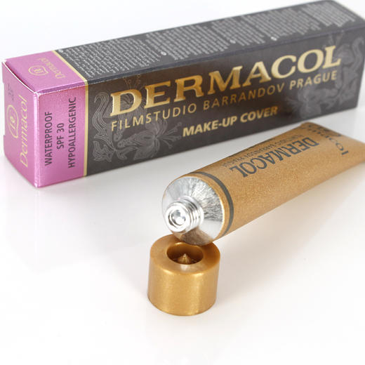 〖捷克〗DERMACOL黛玛蔻遮瑕膏粉底液遮盖雀斑痘印黑眼圈 30g 商品图3