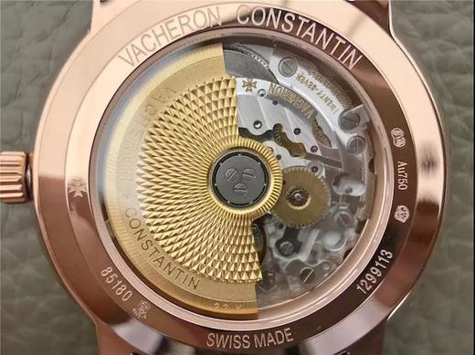 MKS江诗丹顿传承系列85180腕表 【表壳】尺寸40mmX9mm（吻合原装）完美圆形的表壳，搭配微孤式表耳设计，使之更加贴合佩戴者 商品图2