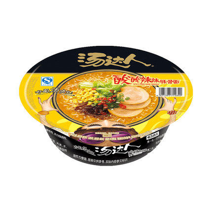 135g汤达人酸辣豚骨面 商品图0