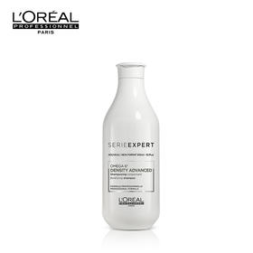 L'OREAL欧莱雅沙龙洗护系列强焕洗发水300ml   柔顺滋润 改善毛躁 修护干枯 强韧发根 滋养头皮（3474636505654）