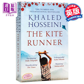 追风筝的人 英文原版小说The Kite Runner 原版书籍 卡勒德.胡赛尼 灿烂千阳 群山回唱作者 现代文学小说图书Hosseini正版