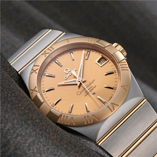 欧米茄 omega 星座系列男士自动机械腕表 123.20.38.21.08.001