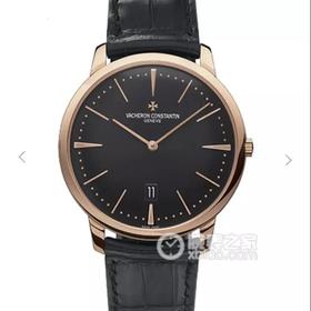 MKS江诗丹顿传承系列85180腕表 【表壳】尺寸40mmX9mm（吻合原装）完美圆形的表壳，搭配微孤式表耳设计，使之更加贴合佩戴者