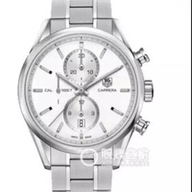 V6豪雅CARRERA CALIBRE 1887计算时码表机芯(直径41毫米)这款优雅的腕表以最初的CARRERA 41毫米进口一比一自动机械配有精准