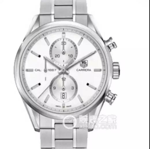 V6豪雅CARRERA CALIBRE 1887计算时码表机芯(直径41毫米)这款优雅的腕表以最初的CARRERA 41毫米进口一比一自动机械配有精准 商品图0