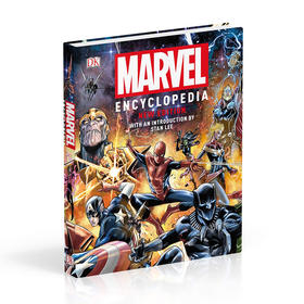 【中商原版】漫威百科（新版）复仇者联盟 英文原版 DK-Marvel Encyclopedia New Edition死侍 无di浩克 漫威平行宇宙