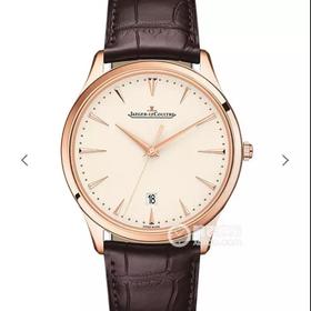 ZF积家 薄大师1282510腕表优雅登场。 i简约，成就经典，干净素雅，商务