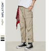 【服饰鞋包】春夏新款潮牌休闲简约纯色口袋男式抽绳束脚工装裤 商品缩略图2