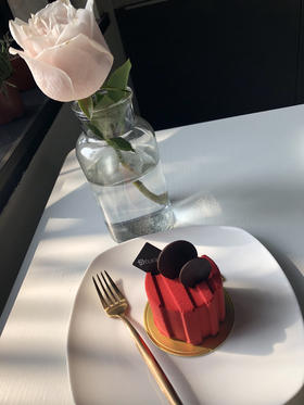 西柚脆米开心果巧克力慕斯