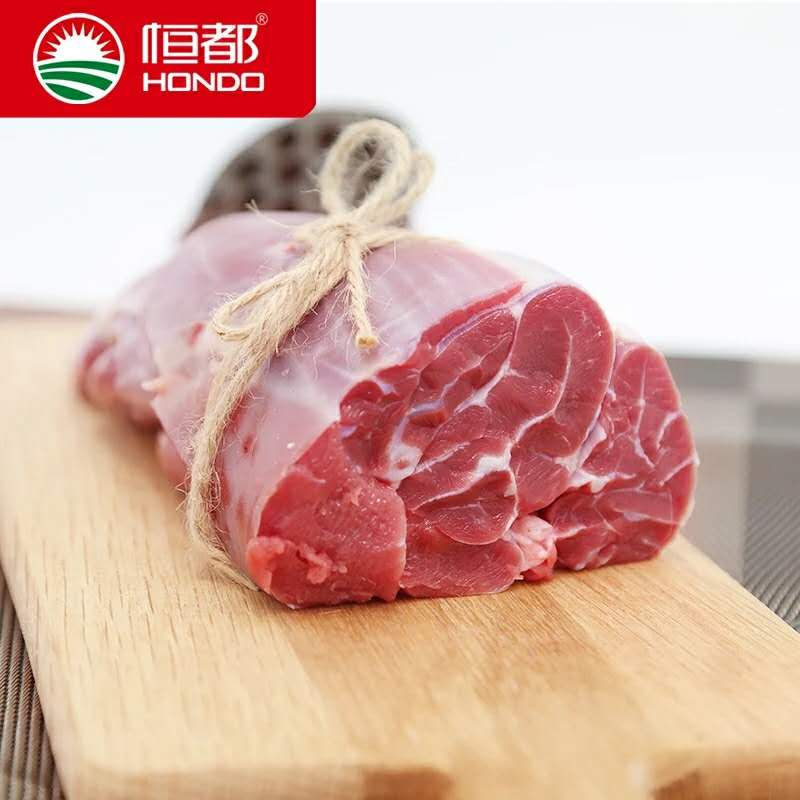 【恒都】新鲜牛前腱1kg 精修小黄瓜条1kg套餐