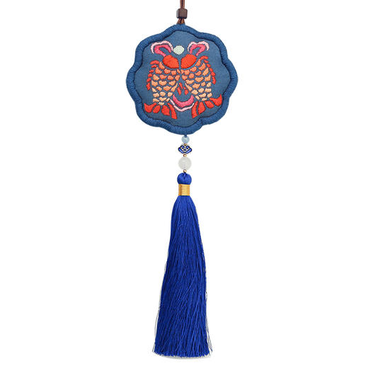 佛八宝香囊 刺绣diy材料包 平安符布艺礼物 商品图1