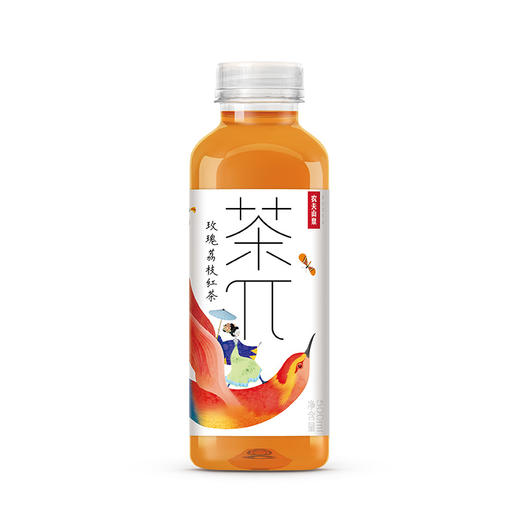 茶π果味茶玫瑰荔枝红茶500ml*15一箱 商品图1