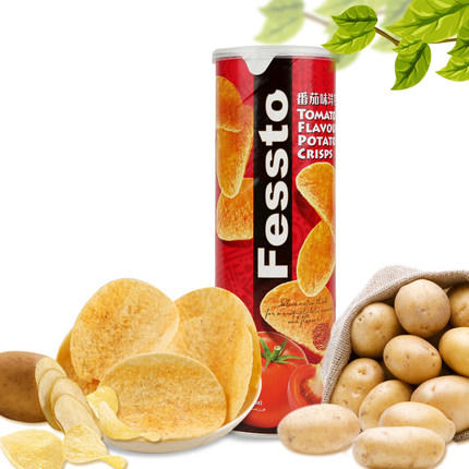 160g菲思图番茄味薯片 商品图0