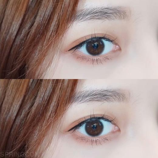 springcon x abucon 小韵黑 素颜可戴 14.0 年抛美瞳 含硅水凝胶 商品图3