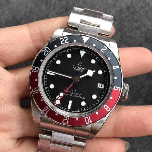 ZF红蓝经典 复古型格 帝 舵碧湾系列之格林尼治型腕表 商品图2