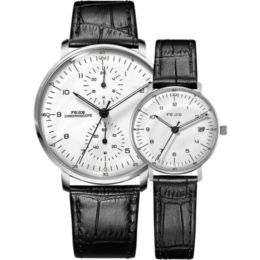 飞克情侣手表一对超薄男女时尚简约防水皮带韩版潮FQ021Z 商品图0