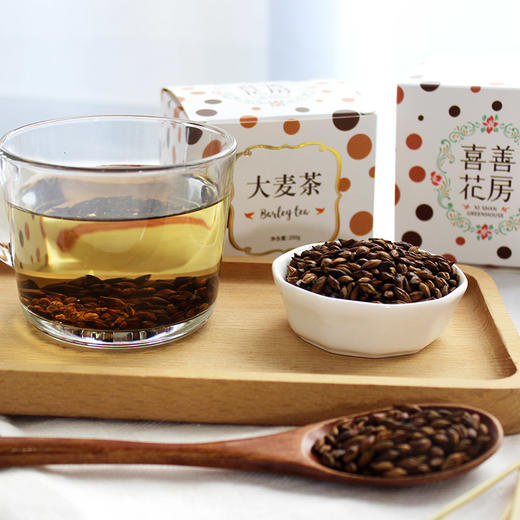 【喜善花房】 大麦茶 200g/盒（1盒装/3盒装） 商品图2