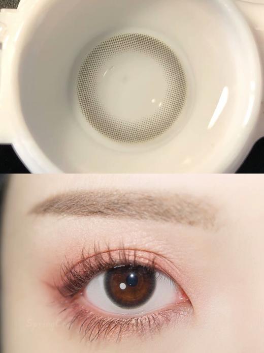 springcon x abucon 小韵黑 素颜可戴 14.0 年抛美瞳 含硅水凝胶 商品图1