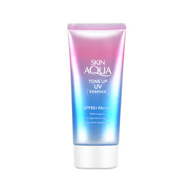 乐敦SKIN AQUA美肌亮肤防晒隔离霜SPF50+PA++++ 80g   高倍防晒 水润保湿 妆前隔离（4987241157754）