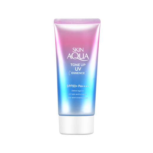 乐敦SKIN AQUA美肌亮肤防晒隔离霜SPF50+PA++++ 80g   高倍防晒 水润保湿 妆前隔离（4987241157754） 商品图0