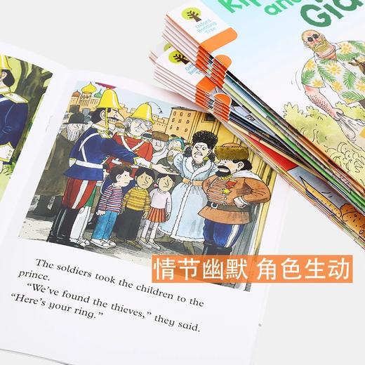 #小彼恩童书 点读版牛津阅读树6阶学校版 Biff,Chip and Kipper Stories 丰富拓展阅读 18册 毛毛虫点读笔配套书 英语启蒙认知 商品图2