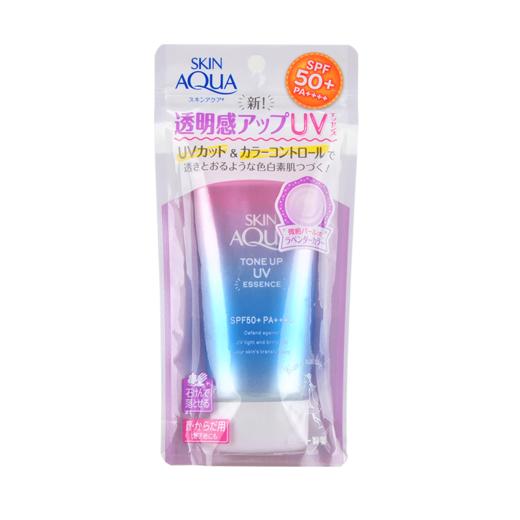 乐敦SKIN AQUA美肌亮肤防晒隔离霜SPF50+PA++++ 80g   高倍防晒 水润保湿 妆前隔离（4987241157754） 商品图2