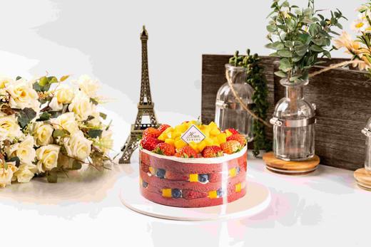 嗨森蛋糕一红丝绒裸蛋糕 商品图2