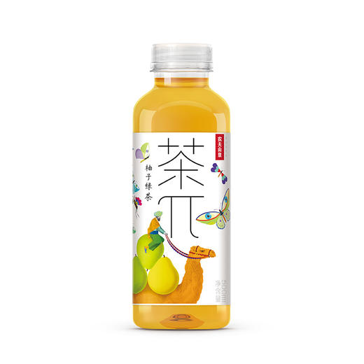 茶π果味茶饮料柚子绿茶500ml*15瓶 商品图1