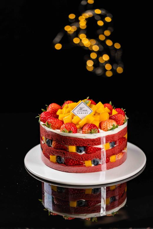 嗨森蛋糕一红丝绒裸蛋糕 商品图1