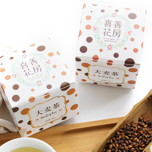 【喜善花房】 大麦茶 200g/盒（1盒装/3盒装） 商品图4