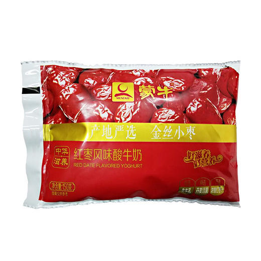 酸奶蒙牛红枣风味酸奶150g袋