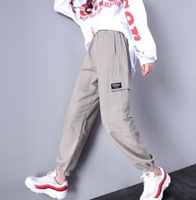 裁缝学苑 AW08女士哈伦休闲裤1:1实物服装纸样 剪裁图纸 牛皮纸