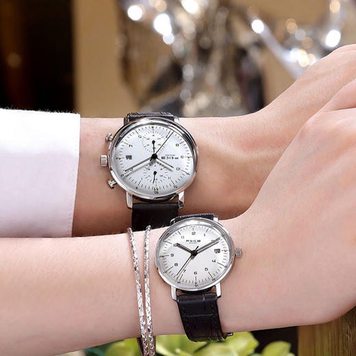 飞克情侣手表一对超薄男女时尚简约防水皮带韩版潮FQ021Z 商品图3