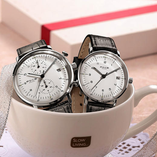 飞克情侣手表一对超薄男女时尚简约防水皮带韩版潮FQ021Z 商品图2