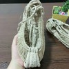 【买麻鞋，雅路人】防脚臭，复古手工编织红军草鞋男女士麻鞋舞台表演道具夏季系带全麻凉鞋 商品缩略图2