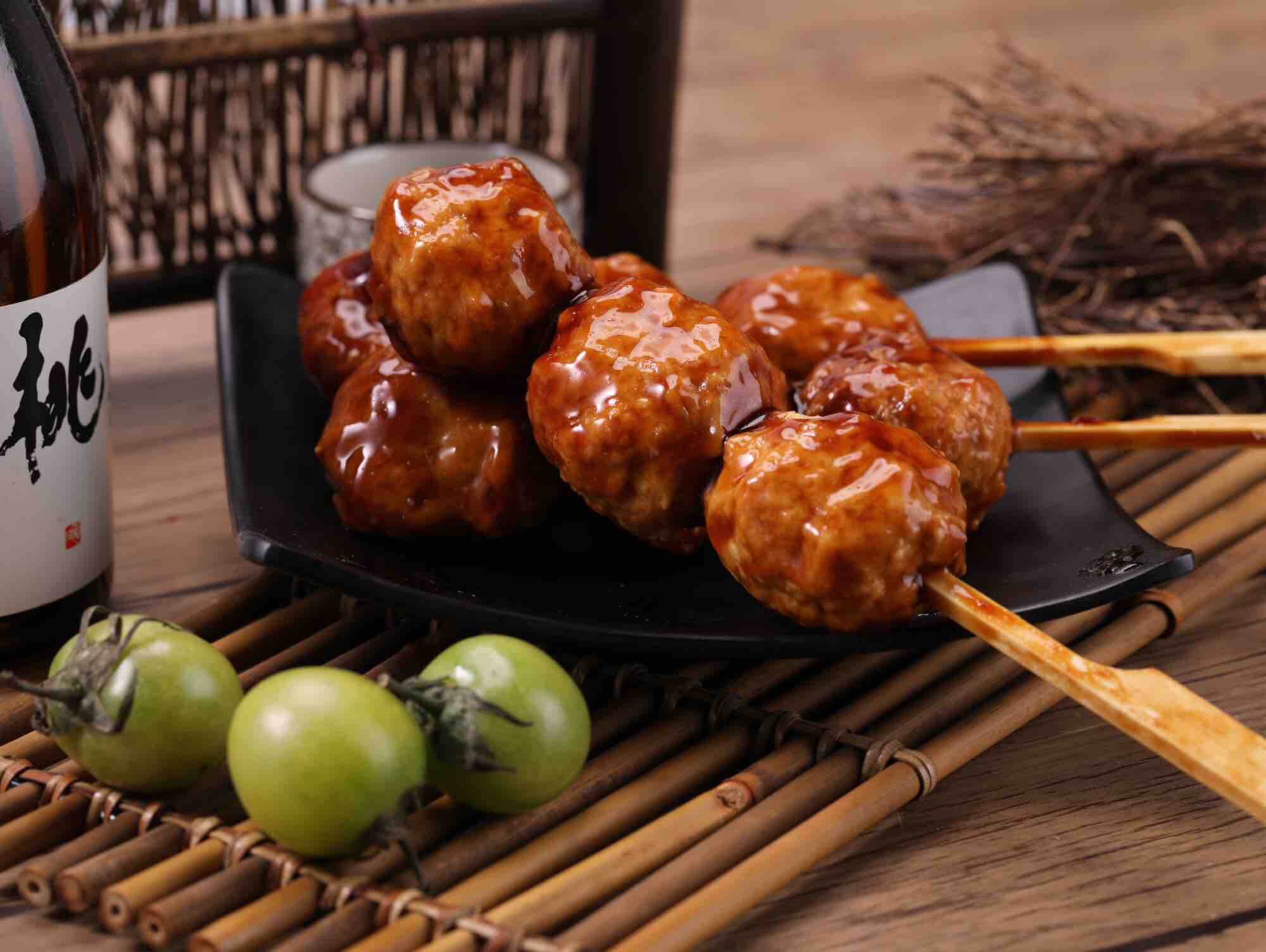 大成食品照烧脆骨丸子串10支800g