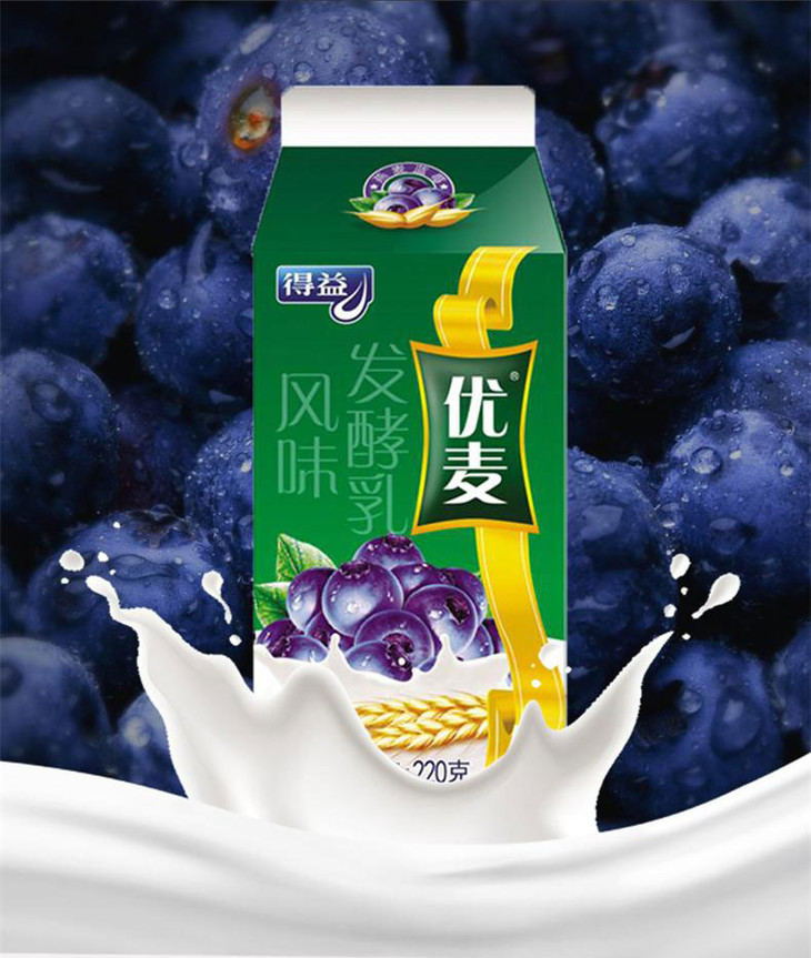 得益优麦酸奶(12盒/箱)