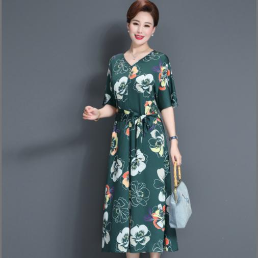 XK YK78039 新款短袖连衣裙 商品图0