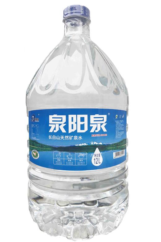 泉阳泉12升桶装水（一次性包装天然矿泉水、饮水机可用） 商品图0