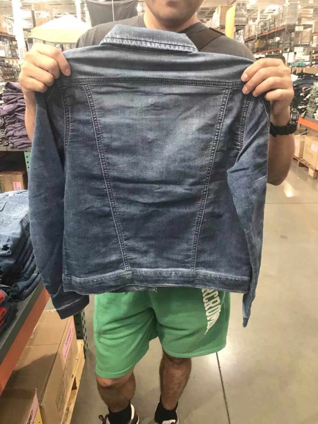 国内现货buffalo轻便柔软女士牛仔外套夹克