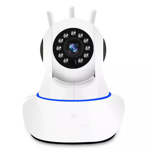 无线家庭摄像头wifi远程可连手机高清夜视探头家用室内监控器套装