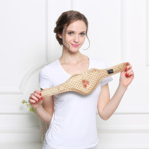 电热发热护颈带加热艾灸发热颈椎护理保暖热敷保健远颈椎脖子 商品图3